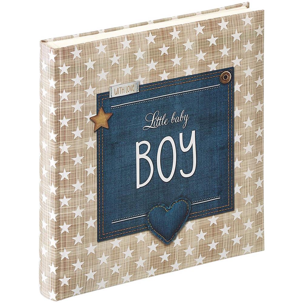 Album Per Bambini Little Baby Boy, 28x30,5 Cm, Marrone - Foto 1