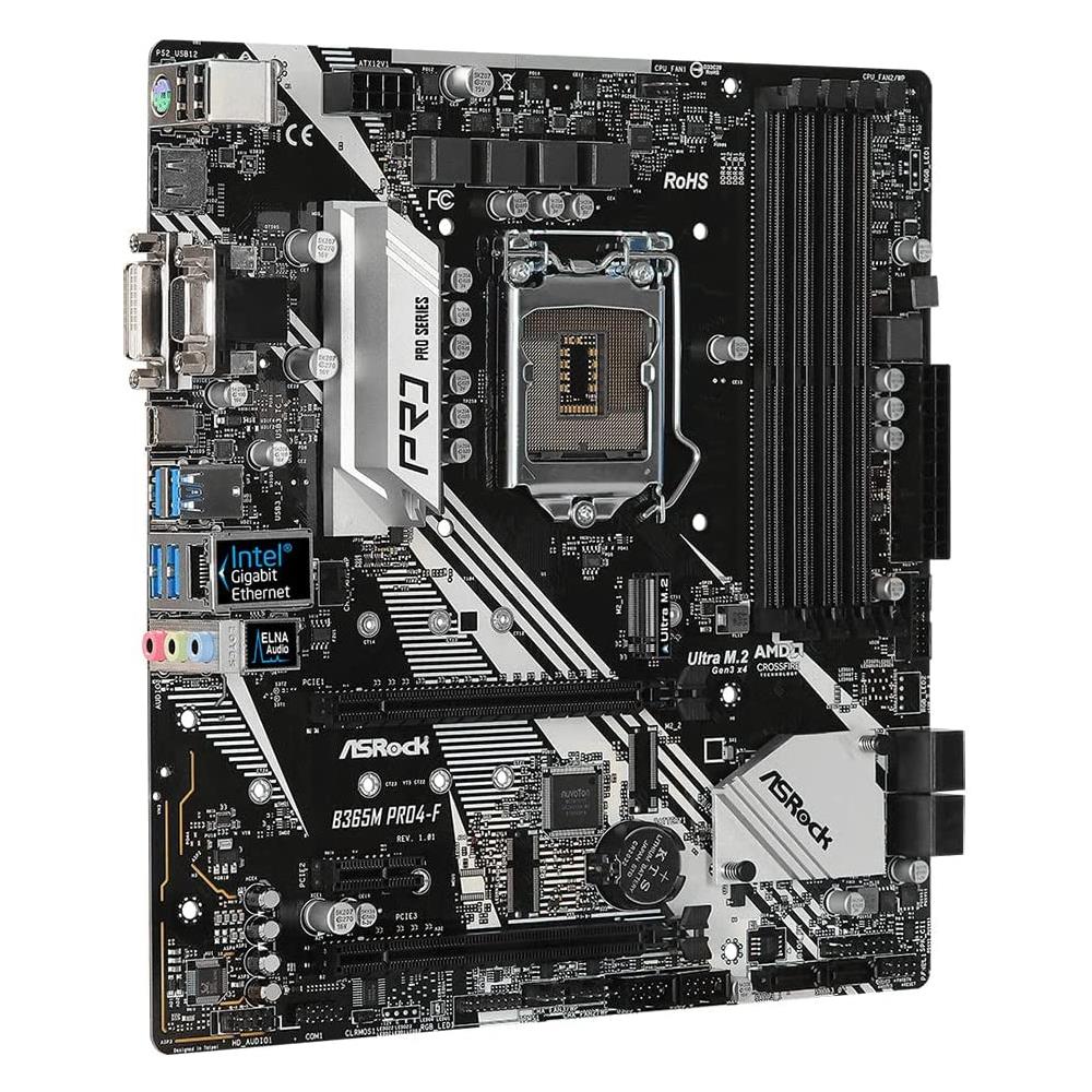 Scheda Madre B365M PRO4-F Socket H4 Chipset B365 Micro ATX - Foto 3