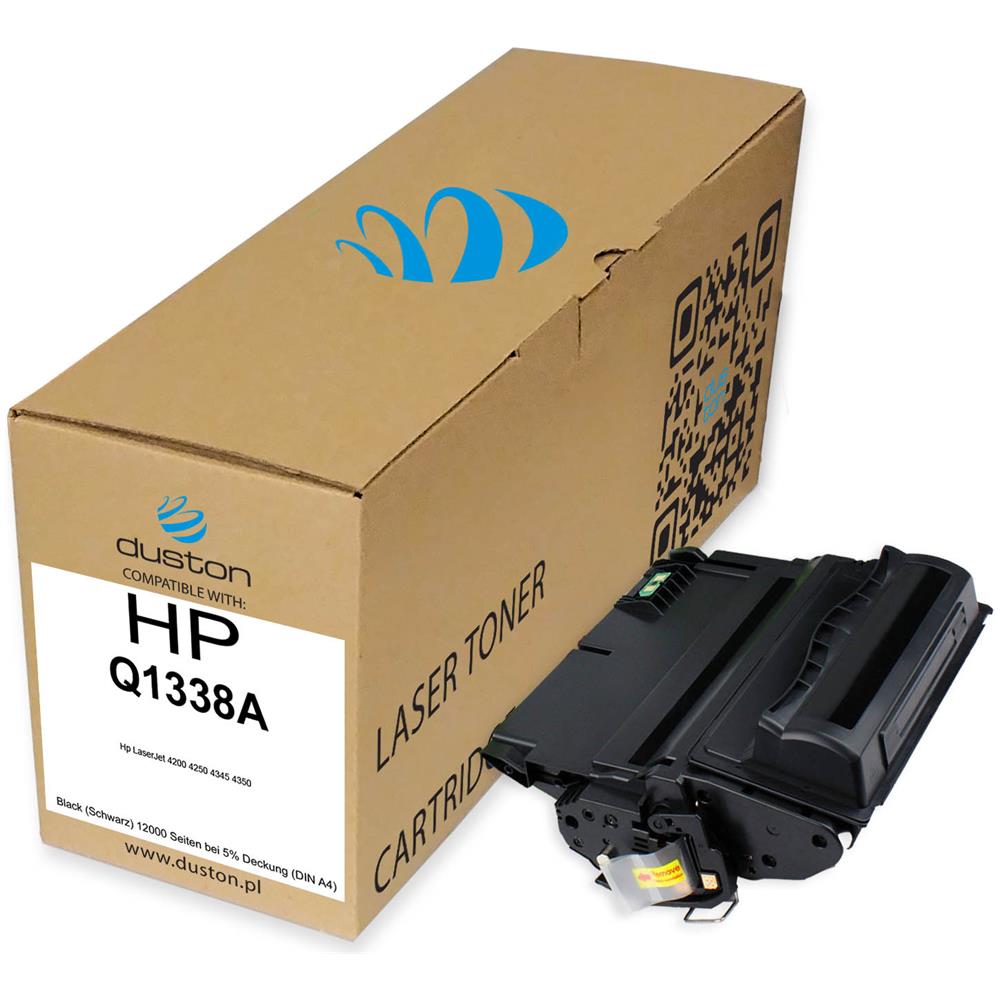 TONER - Q1338a, 38a Negro Compatible Con Hp Laserjet 4200 4250 4345 4350 - Foto 2