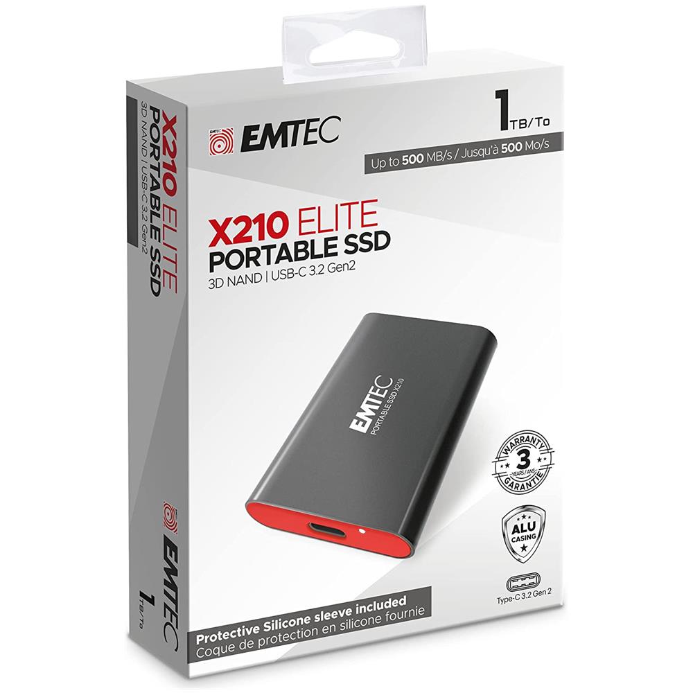 SSD 1 TB Serie X210 Elite Interfaccia USB 3.1 - Foto 3