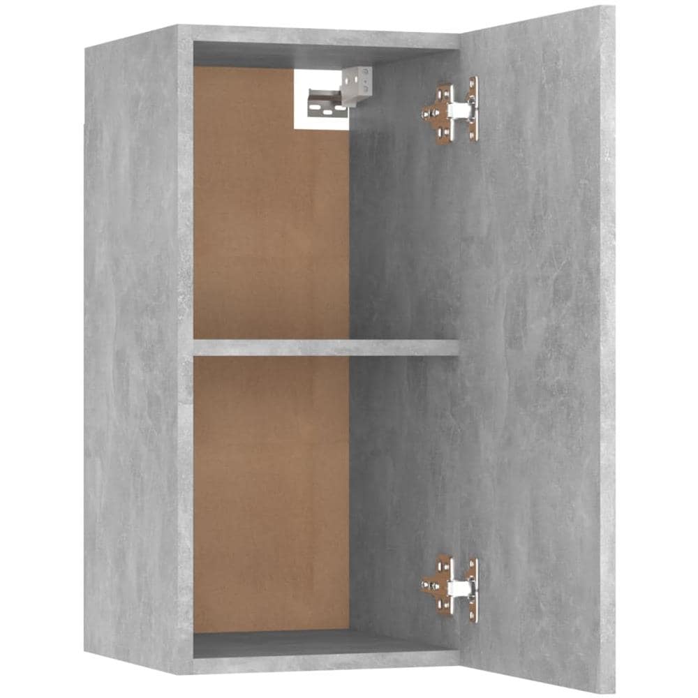 Mobili TV 2pz Grigio Cemento 30,5x30x60 cm Legno Multistrato - Foto 11