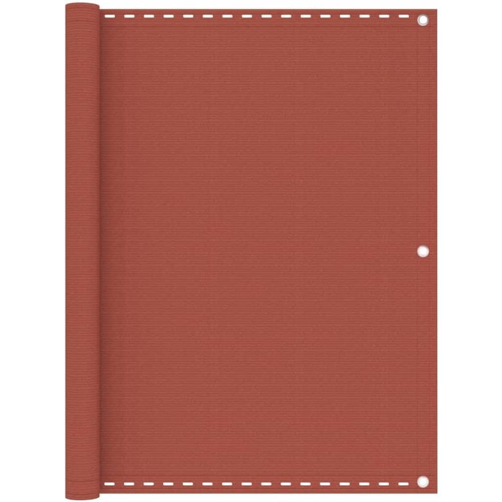 Paravento da Balcone Terracotta 120x600 cm in HDPE - Foto 1