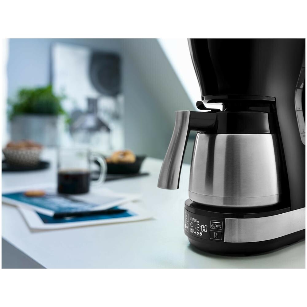 ICM 16731 Macchina Caffè Americano 10 Tazze Colore Nero / Inox - Foto 3