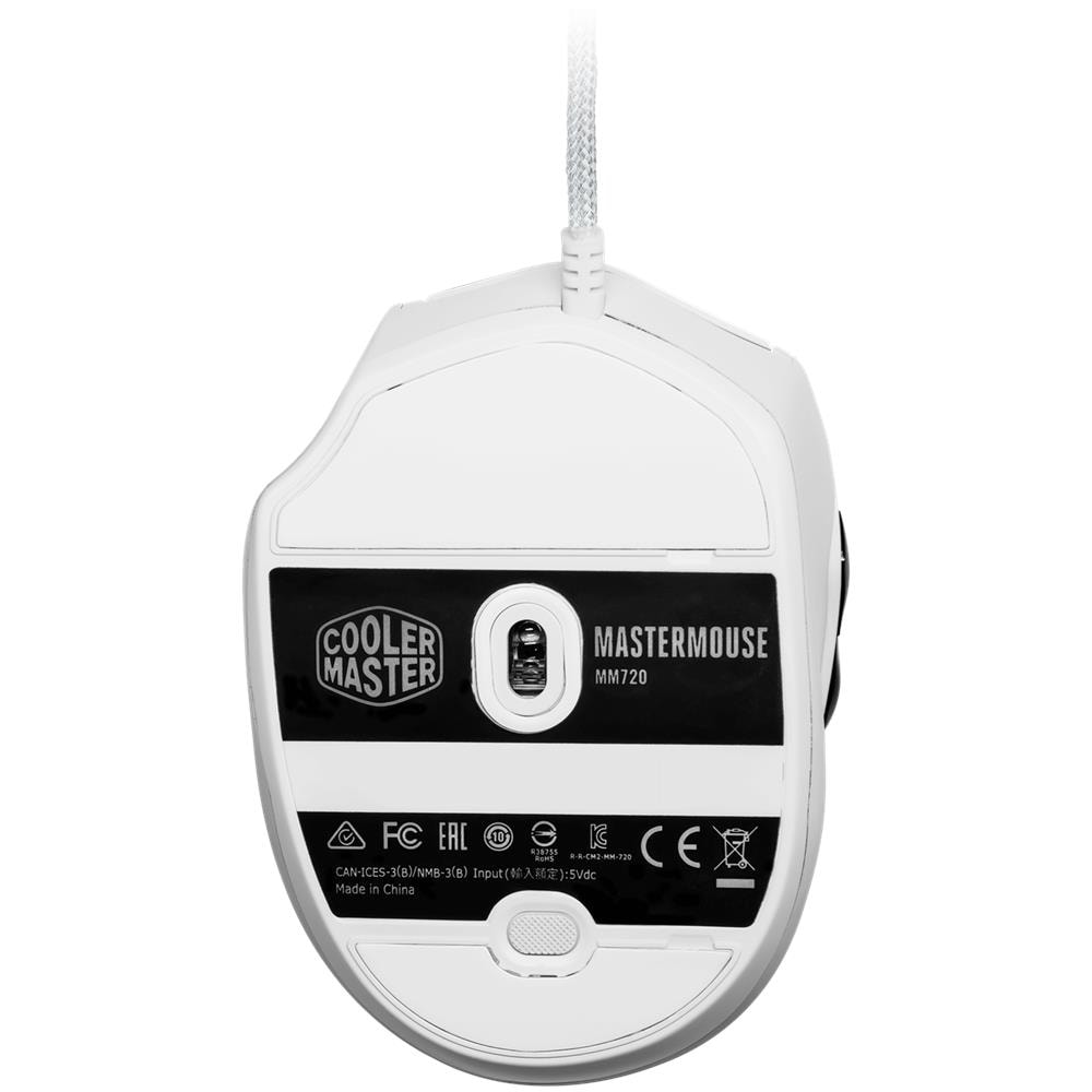 Mouse MM720 Ottico 6 Tasti 16000 DPI Colore Bianco Lucido - Foto 6
