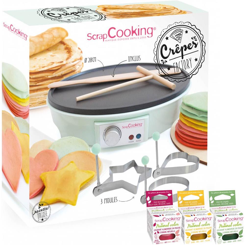 Macchina Per Crêpes E Colorante Alimentare Naturale - Foto 1