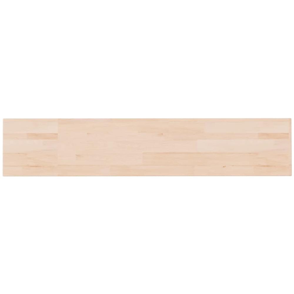 Ripiano 100x20x1,5 Cm Legno Massello Di Rovere Non Trattato - Foto 2
