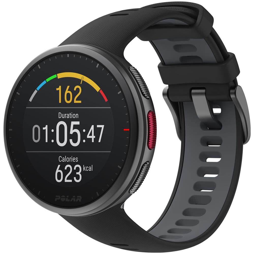 Smartwatch Vantage V2 47 mm Impermeabile 10ATM Display 1.2" 32MB Bluetooth e GSP con Cardiofrequenzimetro Nero - Foto 1