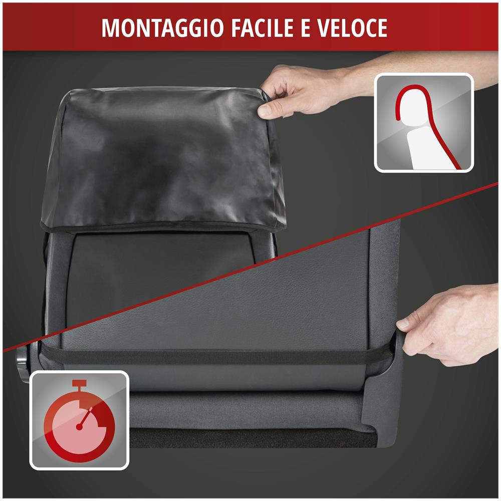 Seggiolino Auto Officina Protettore Clean Tony Da Finta Pelle - Foto 5