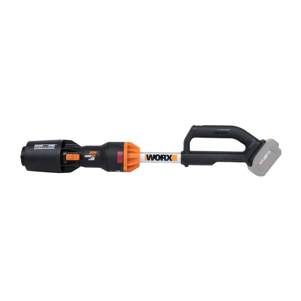 WG543E. 9 soffiatore di foglie cordless 209 km /h Alluminio, Nero, Arancione 18 V Ioni di Litio - Foto 2