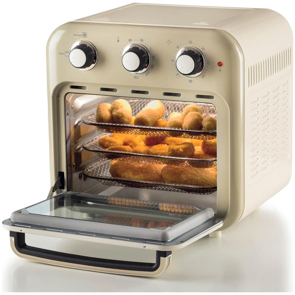 Friggitrice ad Aria Vintage 4632/03 Capacità 16 Litri 1400 Watt Colore Beige - Foto 2