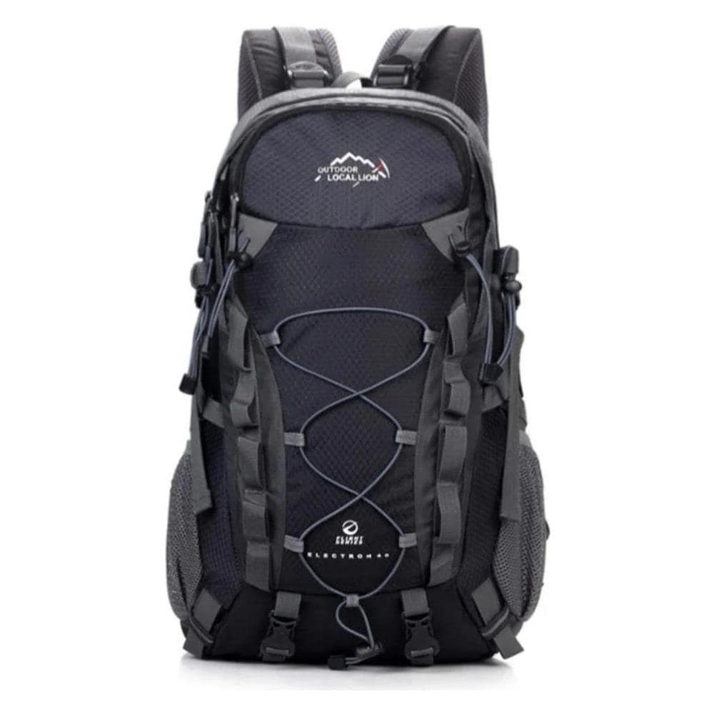 Zaino da Trekking Impermeabile Multiuso 40 Litri 50x32x15 cm Nero - Foto 2