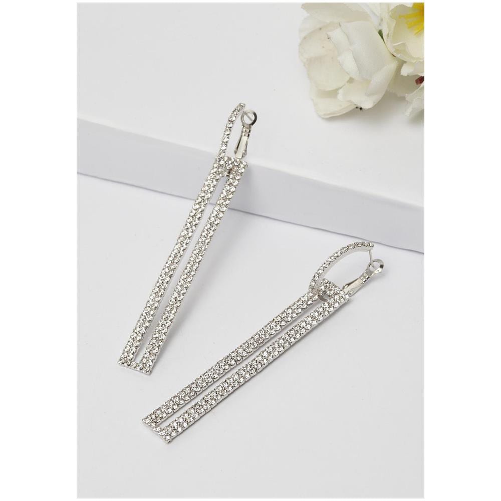Orecchini Statement con Cristalli e Strass - Foto 2