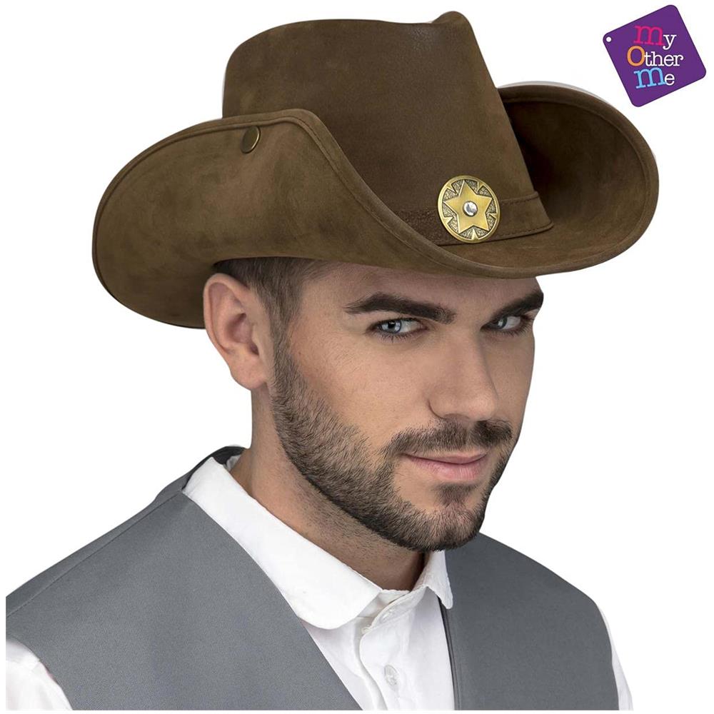 Cappello da cowboy marrone 59 cm - Foto 1