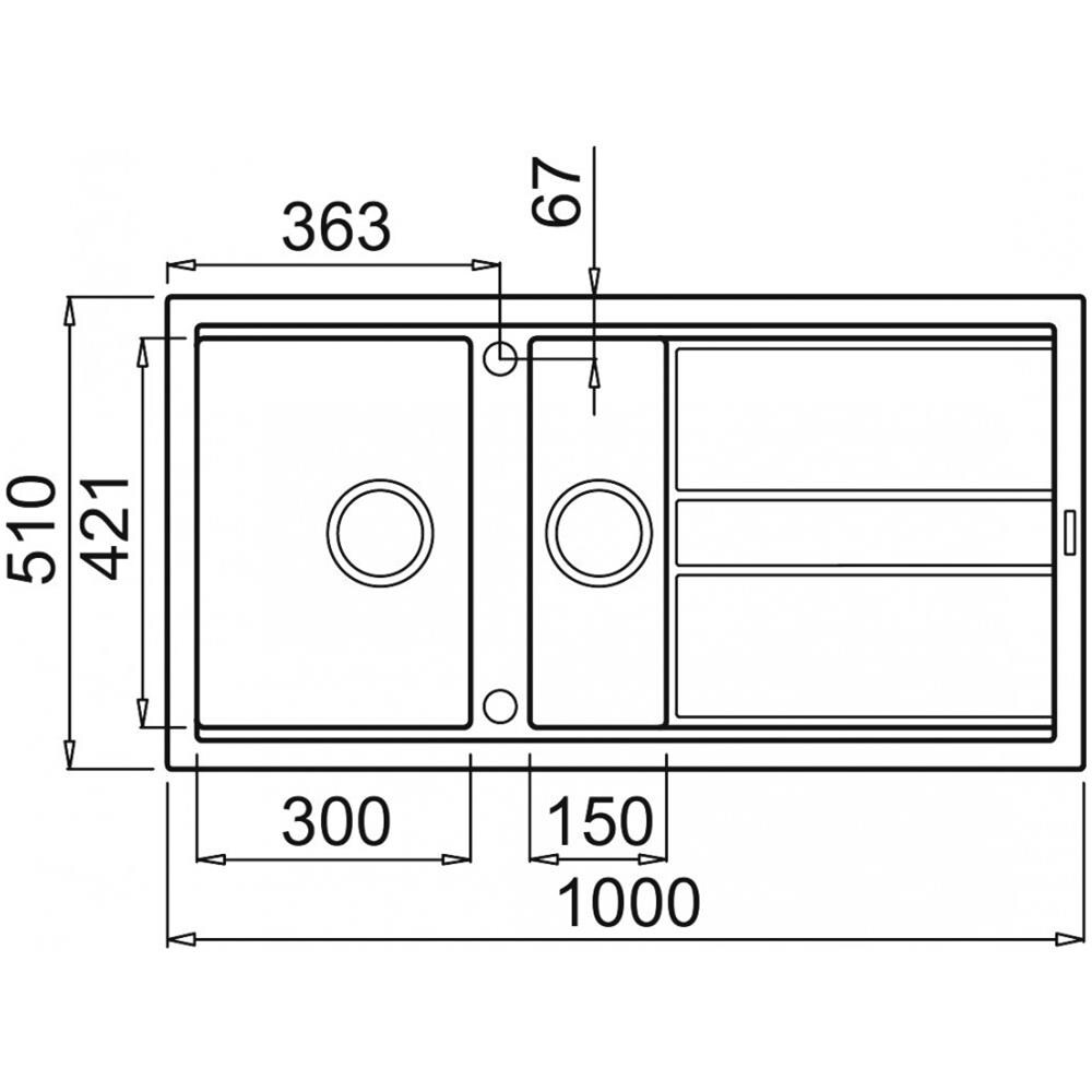 LAV. BEST 475 100x51 1 VG ANTRACITE 59 ANTRACITE 5 - Foto 4