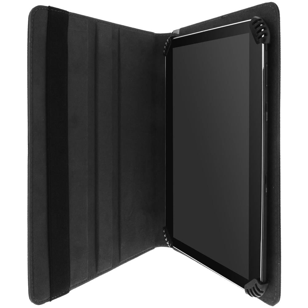 Custodia Stand Girevole 360 Universale Per Tablet Da 10 Pollici - Nera - Foto 2