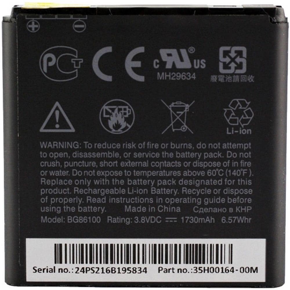 Batteria Pila Originale Ba S590 1730mah Per Evo 3d - Foto 1