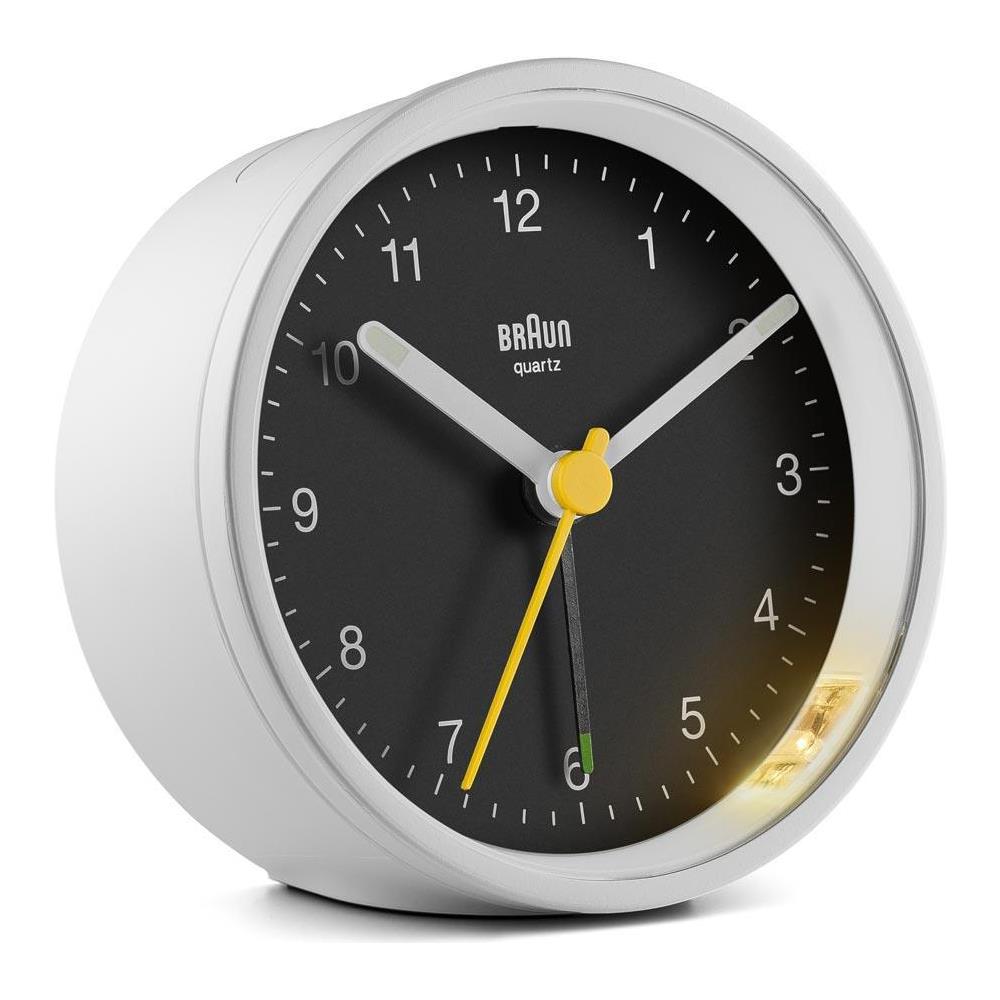 BC 12 WB Sveglia al quarzo bianco - Foto 2