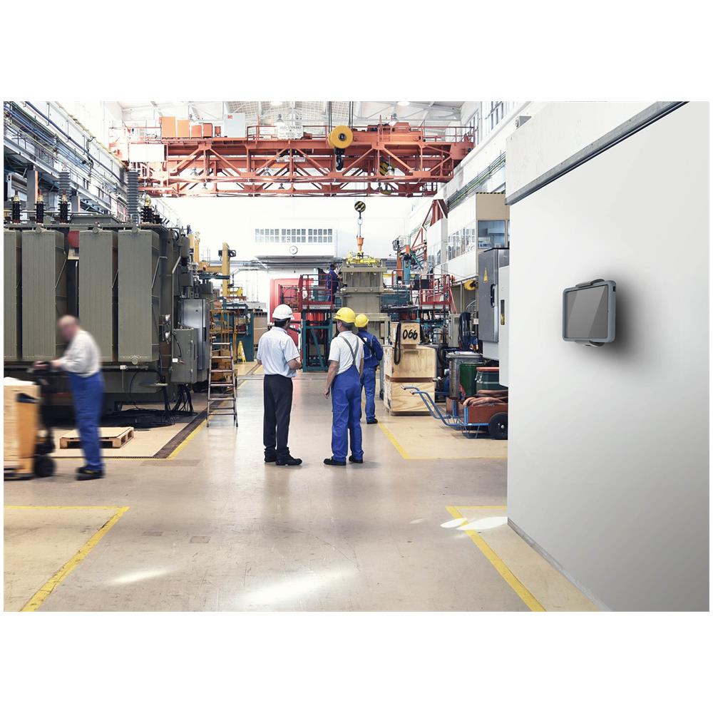 Wall XL Supporto da Parete in ABS / Alluminio per Tablet 7 - 13" Colore Argento - Foto 4