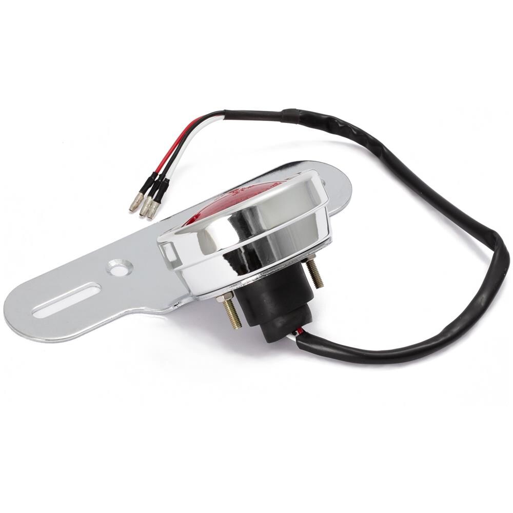 Luce Fanale Posteriore Moto Led Universale Faro Porta Targa Scooter - Foto 5