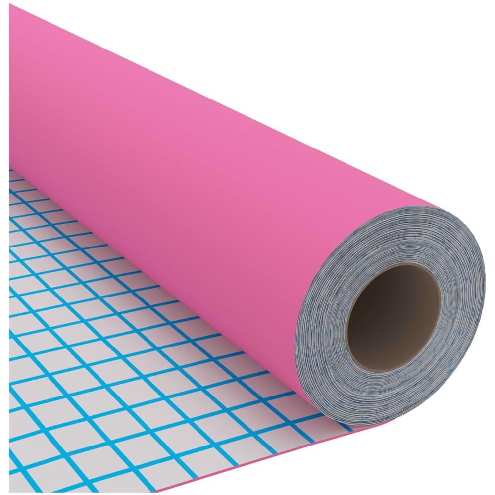 Pellicola Autoadesiva Per Mobili Rosa Lucido 500x90 Cm In Pvc - Foto 2