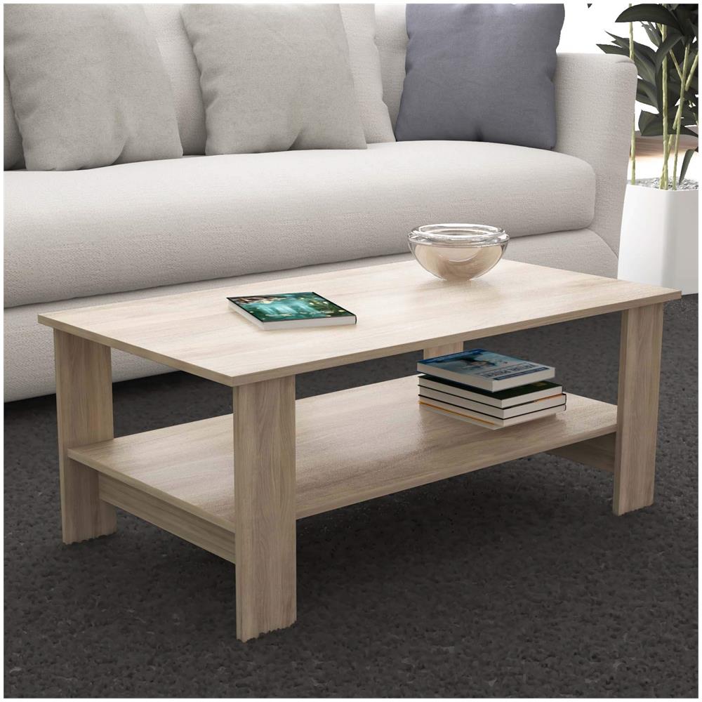 Berry - Tavolino Da Salotto Moderno Cm 100 X 55 X 41 H - Foto 2