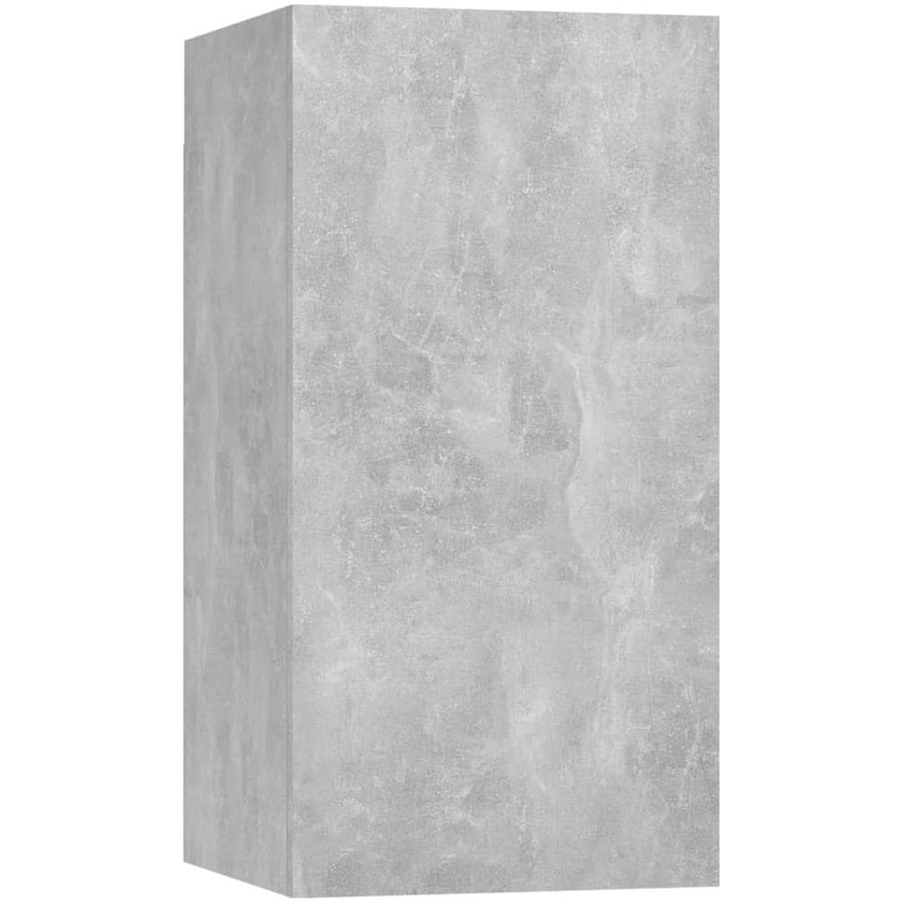 Mobile Porta TV Grigio Cemento 30,5x30x60 cm Legno Multistrato - Foto 2
