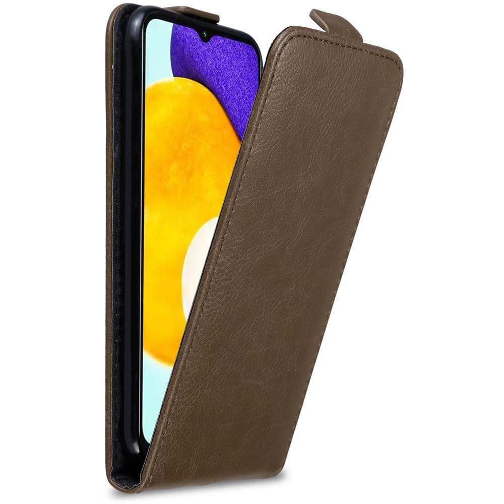 Custodia Compatibile Con Samsung Galaxy A13 5g In Bruno Caffè - Coperchio Protettivo In Design Flip Con Chiusura Magnetica - Foto 1