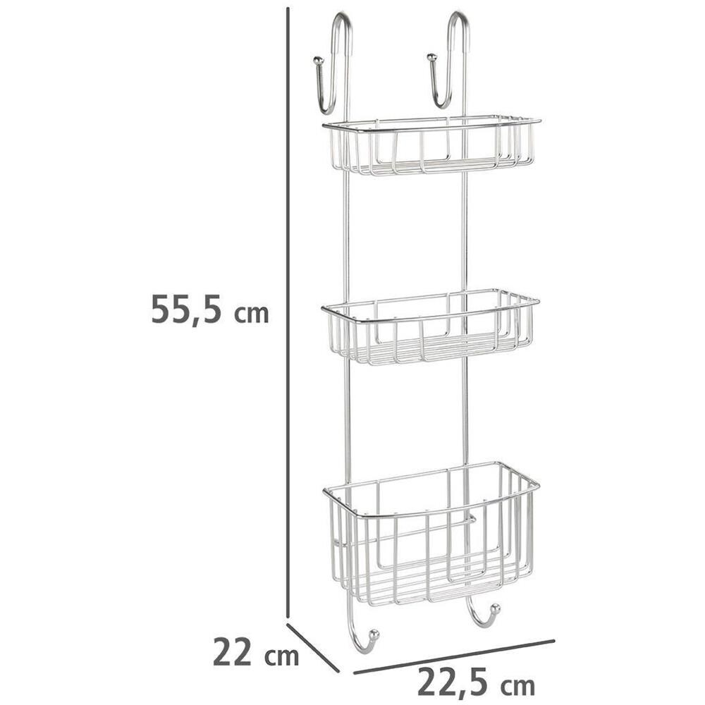 Mensola Bagno Per Doccia Caddy Olesi Matt, Tre Livelli, - Foto 5