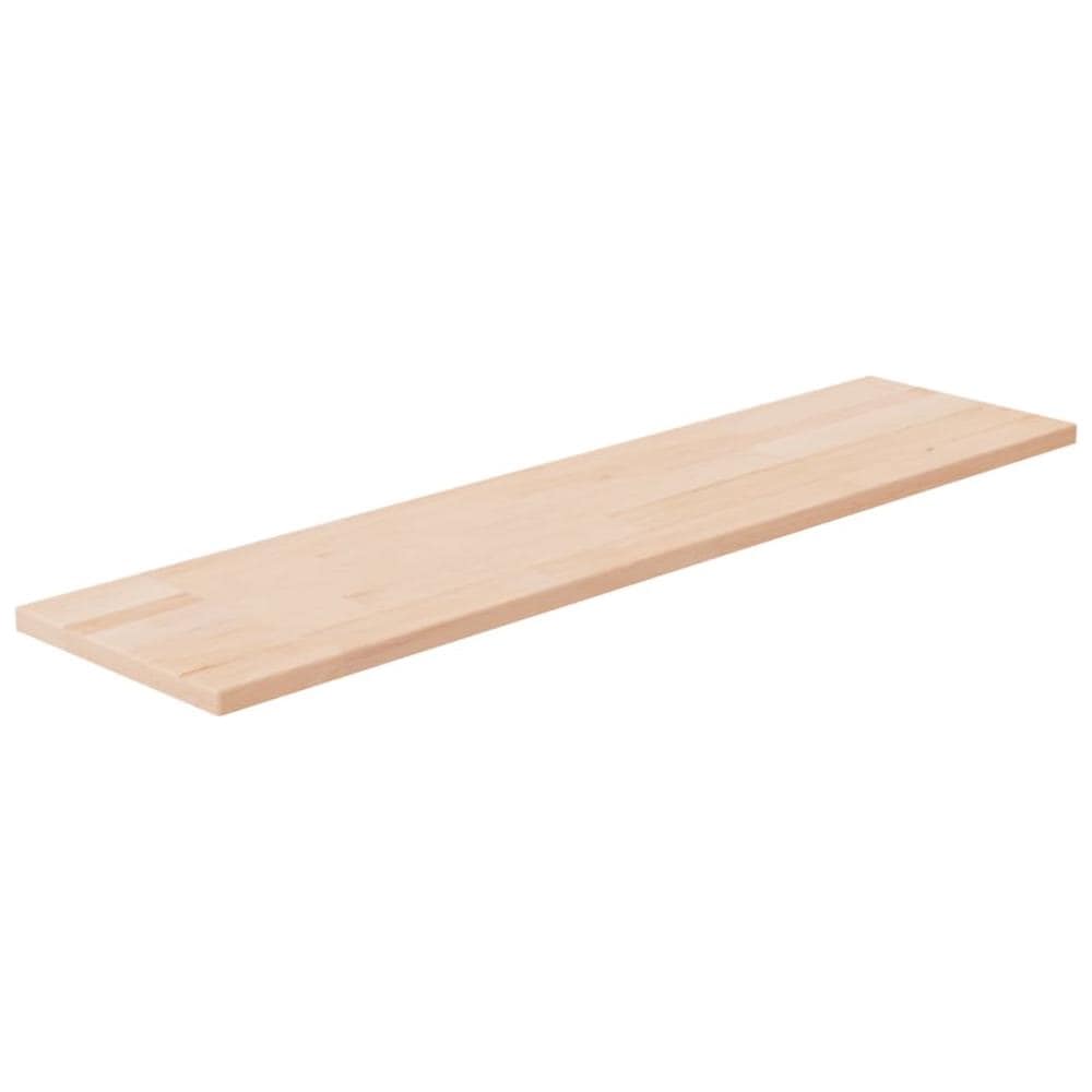 Ripiano 80x20x1,5 Cm Legno Massello Di Rovere Non Trattato - Foto 1