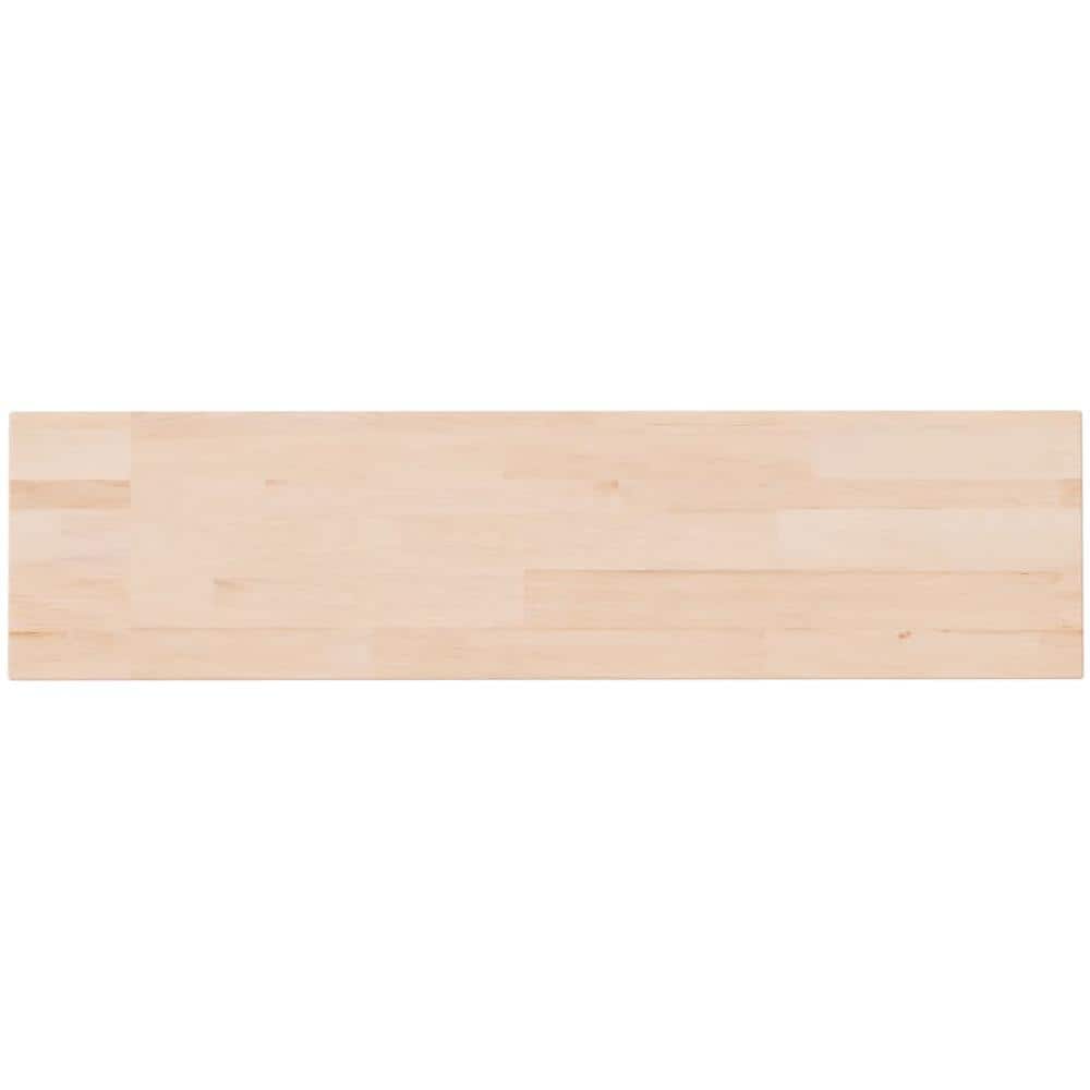 Ripiano 80x20x1,5 Cm Legno Massello Di Rovere Non Trattato - Foto 2