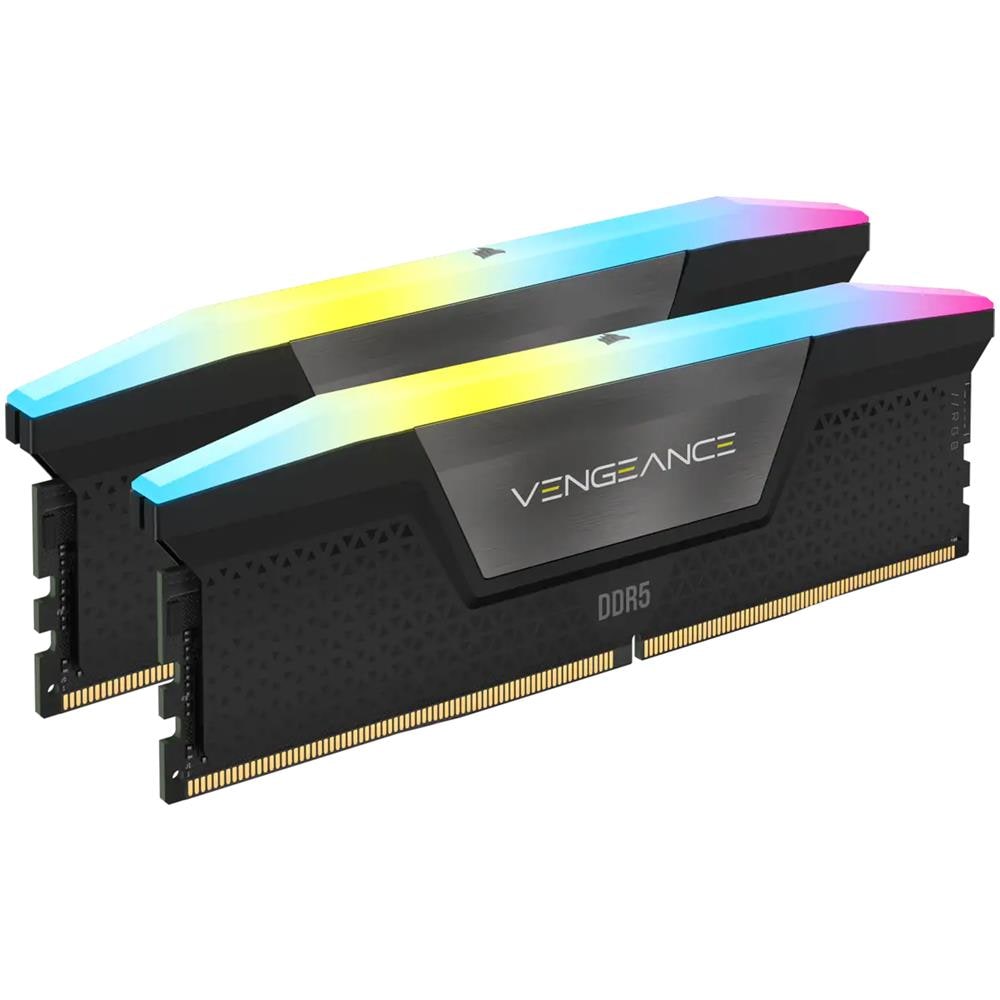 Memoria DIMM Vengeance RGB CMH32GX5M2X7200C34 32 GB (2 X 16 GB) DDR5 7200 MHz CL34 - Foto 1