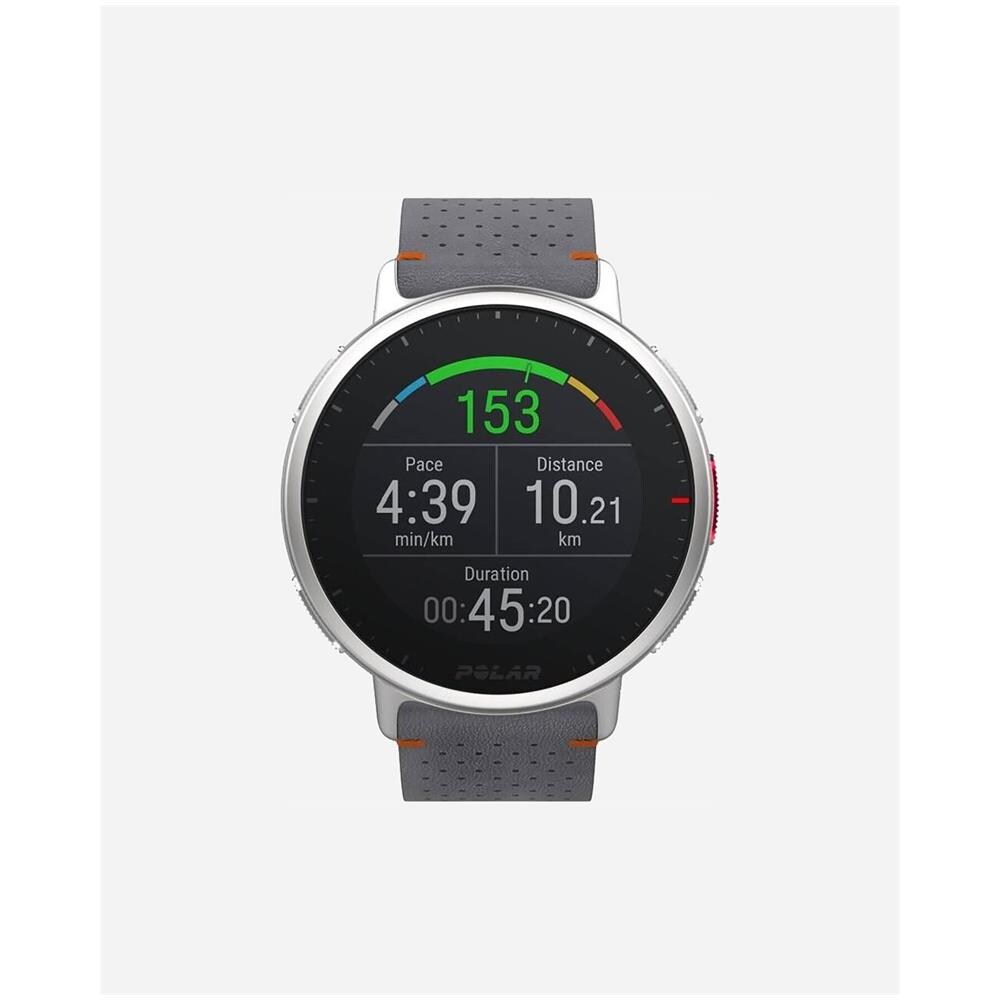 Smartwatch Vantage V2 47 mm Impermeabile 10ATM Display 1.2" 32MB Bluetooth e GSP con Cardiofrequenzimetro Grigio - Foto 2