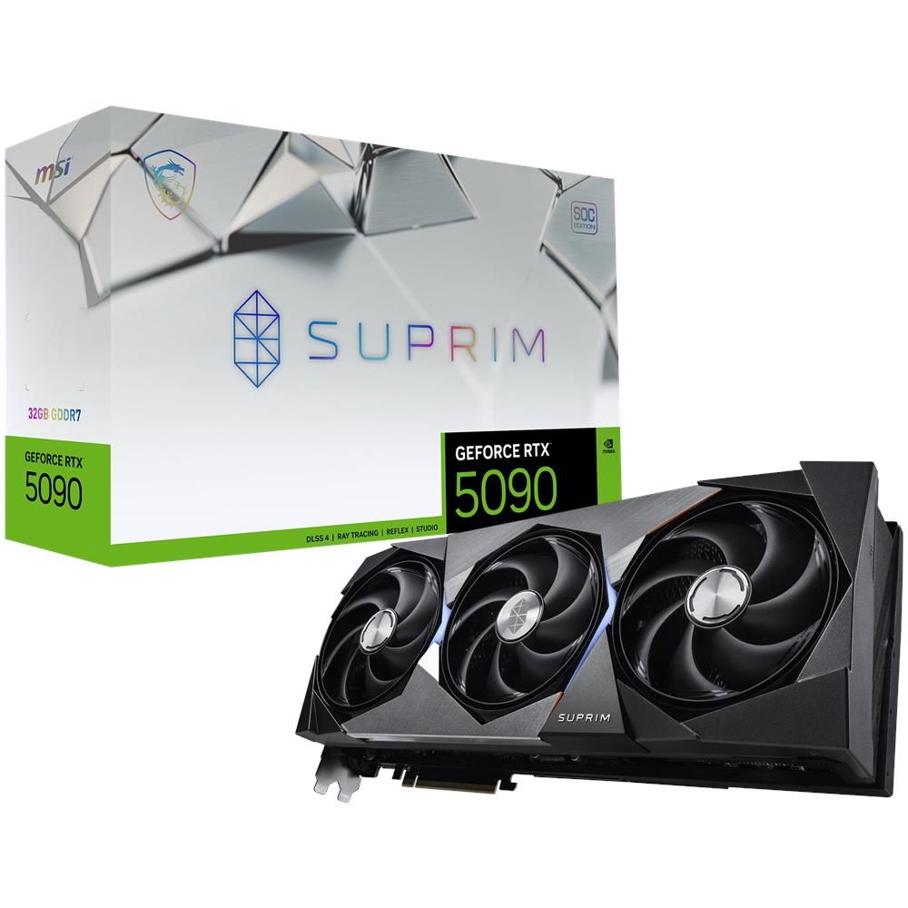 SUPRIM GEFORCE RTX 5090 32G SOC Scheda Video NVIDIA 32 GB GDDR7 - Foto 1