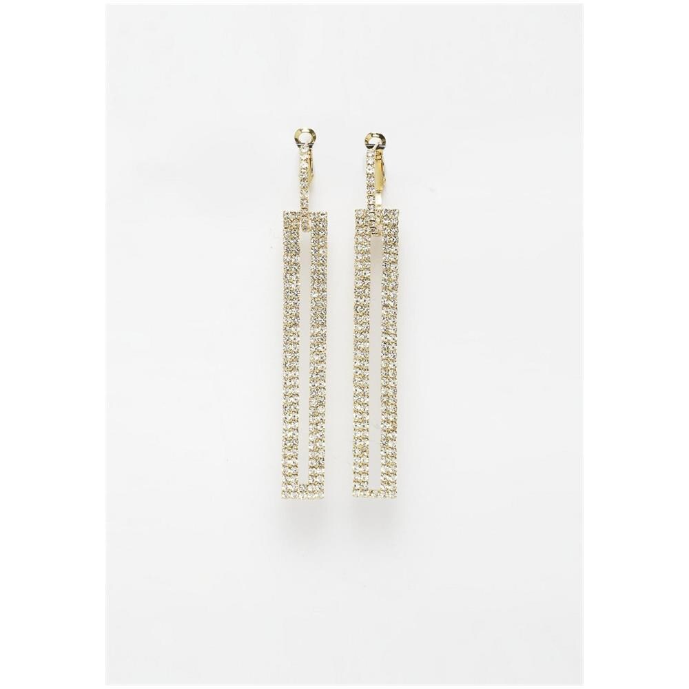 Orecchini Statement con Cristalli e Strass - Foto 1