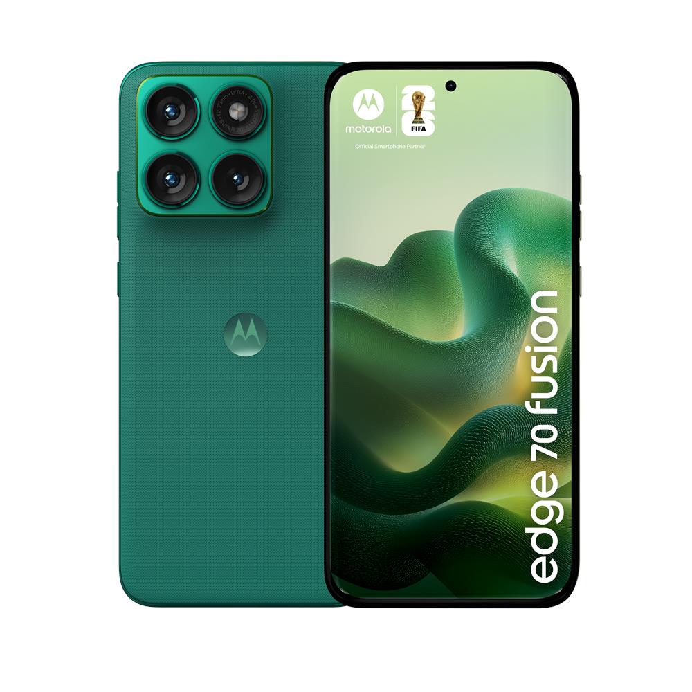 Edge 70 Fusion 5G 256GB 8GB Ram Display 6,78" Extreme AMOLED Main Camera 50+13MP Selfie 32MP DualSim: nanoSim+eSim USB Type-C Android16 Snapdragon 7s Gen3 7000mAh PANTONE Sporting Green - Foto 1