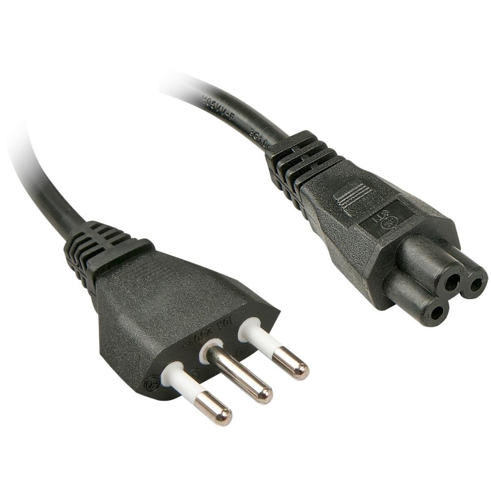 Cavo di alimentazione IEC 320-C5 f, 2m - Foto 2