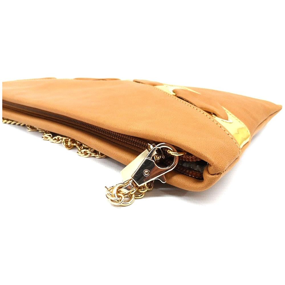 Borsa Donna Borsetta Da Sera Cerimonia 182 Cuoio - Foto 2