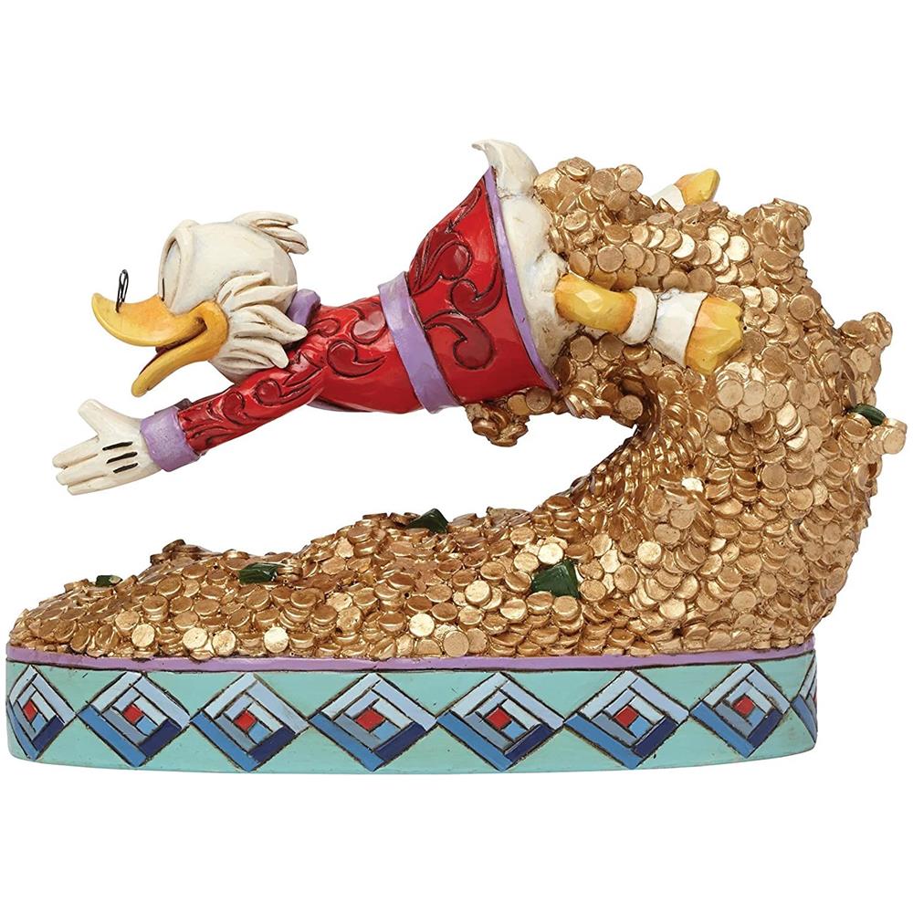 Scrooge Mcduck Treasure Dive (disney Traditions) Figurine - Foto 1