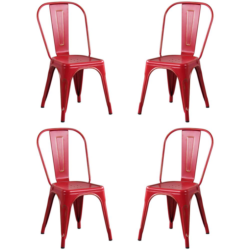 Agatha - Sedia Industrial Set Da 4 - Foto 1