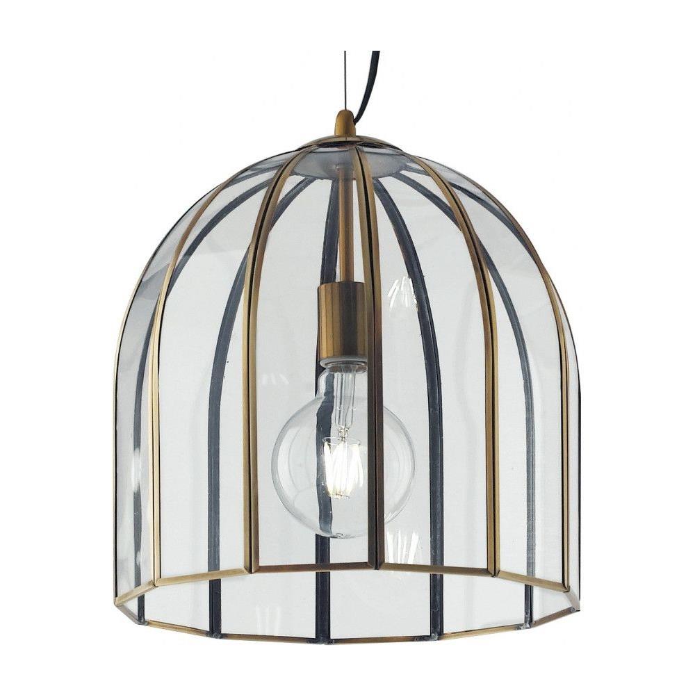 Lampadario Chester Ottone 1xe27 30x43cm - Foto 1