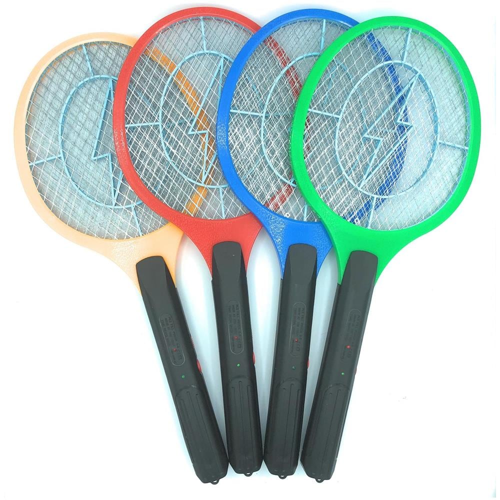 Racchetta Elettrica Ricaricabile Uccidi Zanzare Mosche Insetti Casa E Campeggio - Foto 2