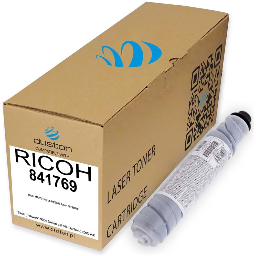 TONER COMPATIBILE - 841769, 841991, 842009, Type2501 Negro Compatible Con Ricoh Mp2001 Mp2005 Mp2501e - Foto 2