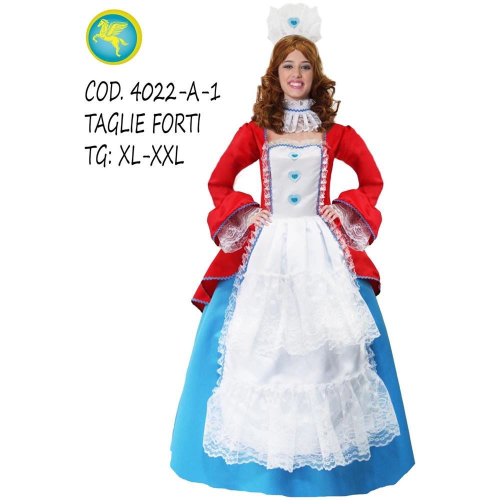 Costume Colombina Tg. xxl Carnevale - Foto 1
