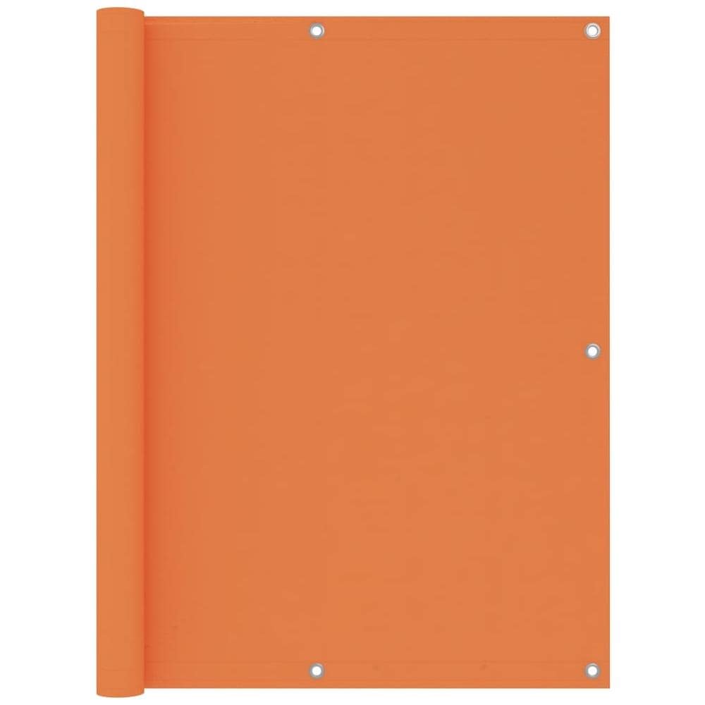 Paravento da Balcone Arancione 120x600 cm in Tessuto Oxford - Foto 1