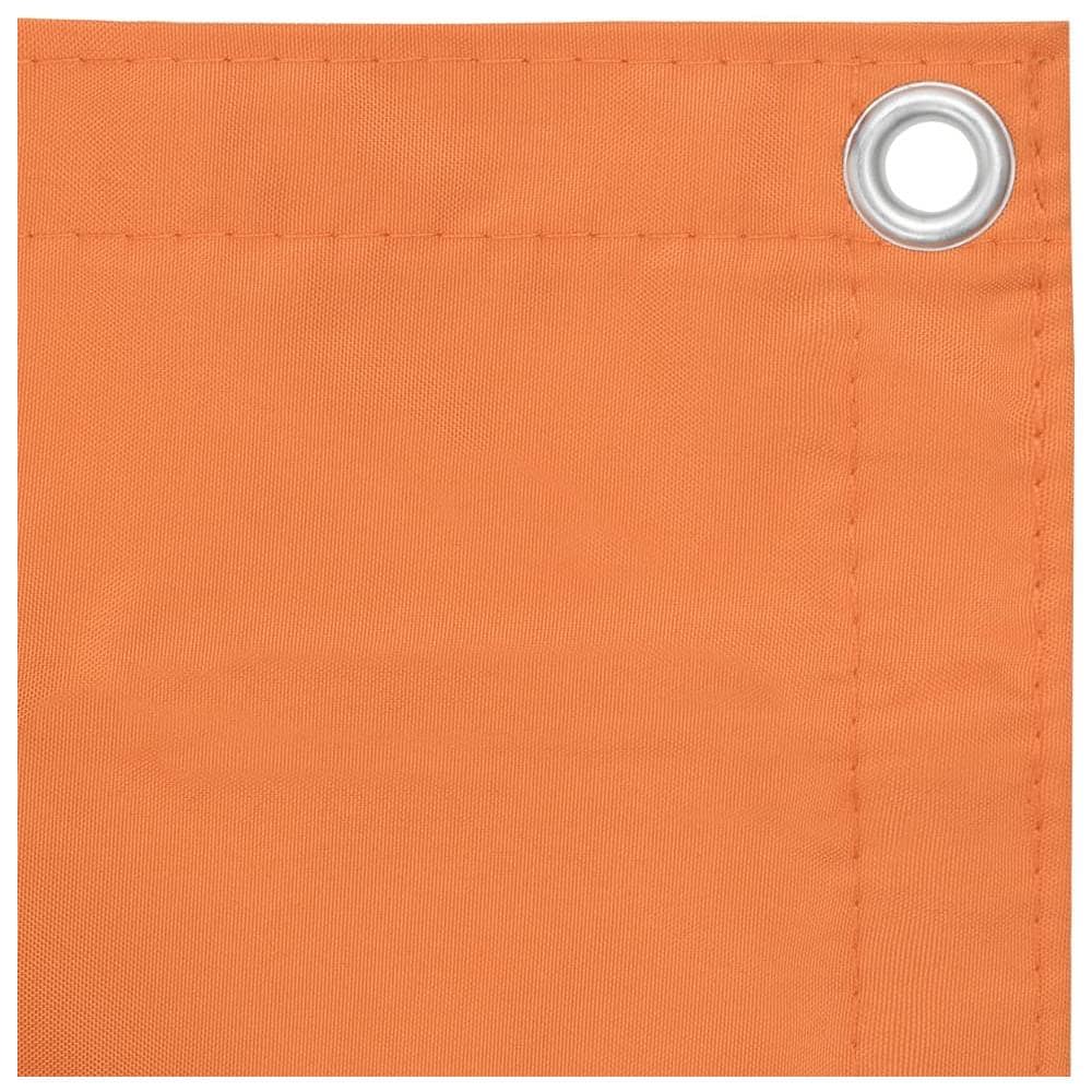 Paravento da Balcone Arancione 120x600 cm in Tessuto Oxford - Foto 2