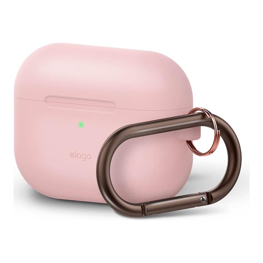 Custodia Protettiva Per Airpod Pro Con Gancio Rosa - Foto 1