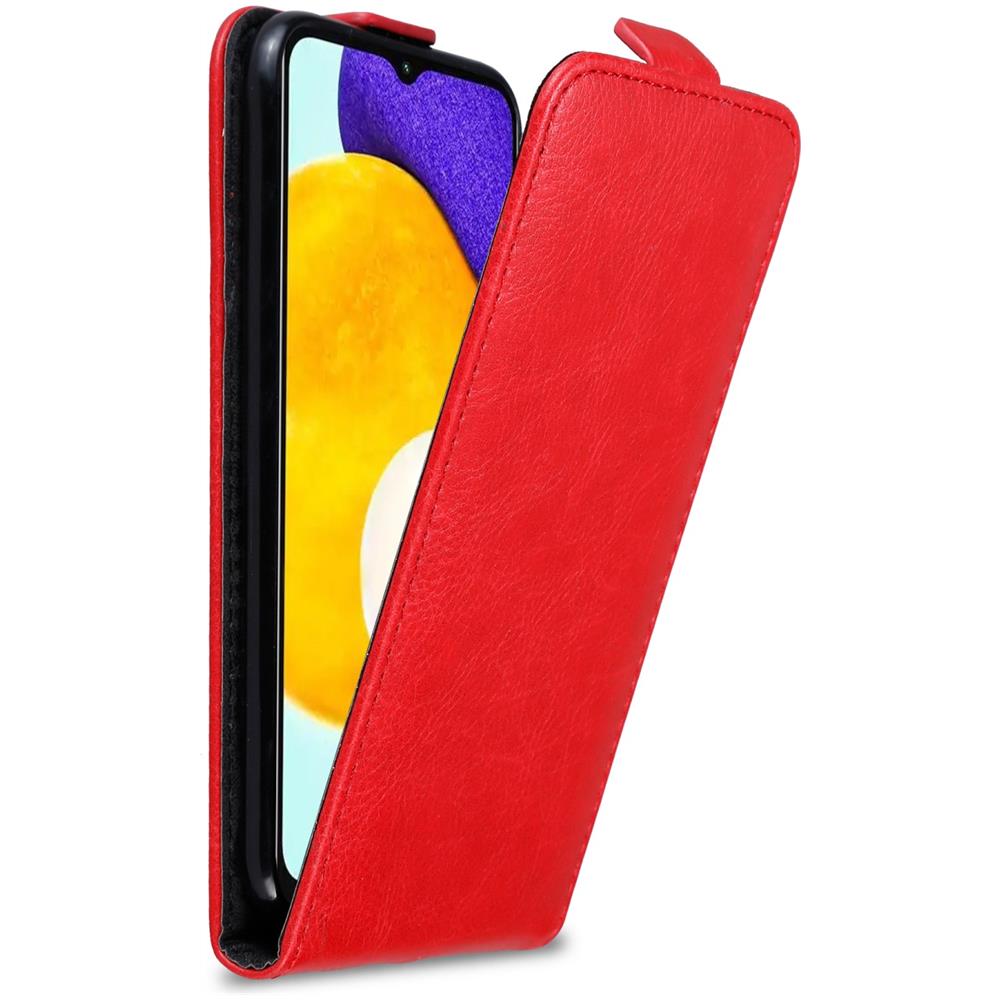 Custodia Compatibile Con Samsung Galaxy A13 5g In Rosso Mela - Coperchio Protettivo In Design Flip Con Chiusura Magnetica - Foto 1