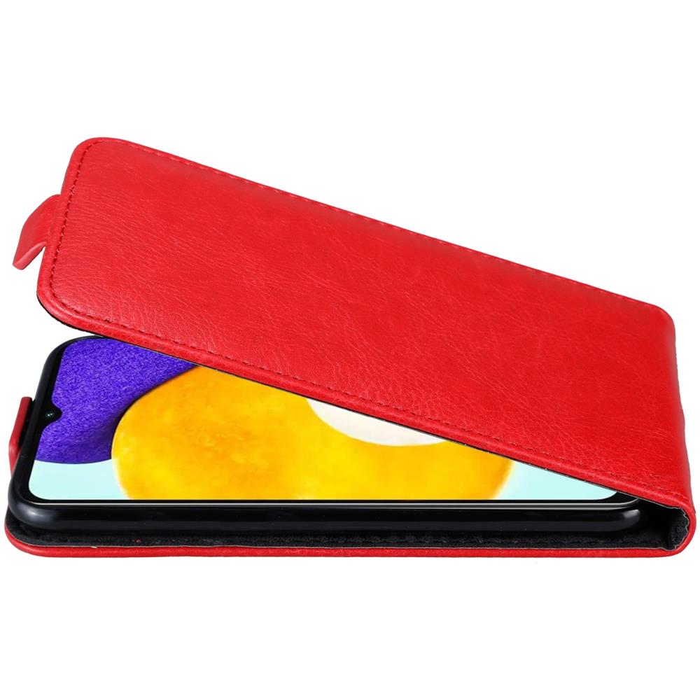 Custodia Compatibile Con Samsung Galaxy A13 5g In Rosso Mela - Coperchio Protettivo In Design Flip Con Chiusura Magnetica - Foto 8