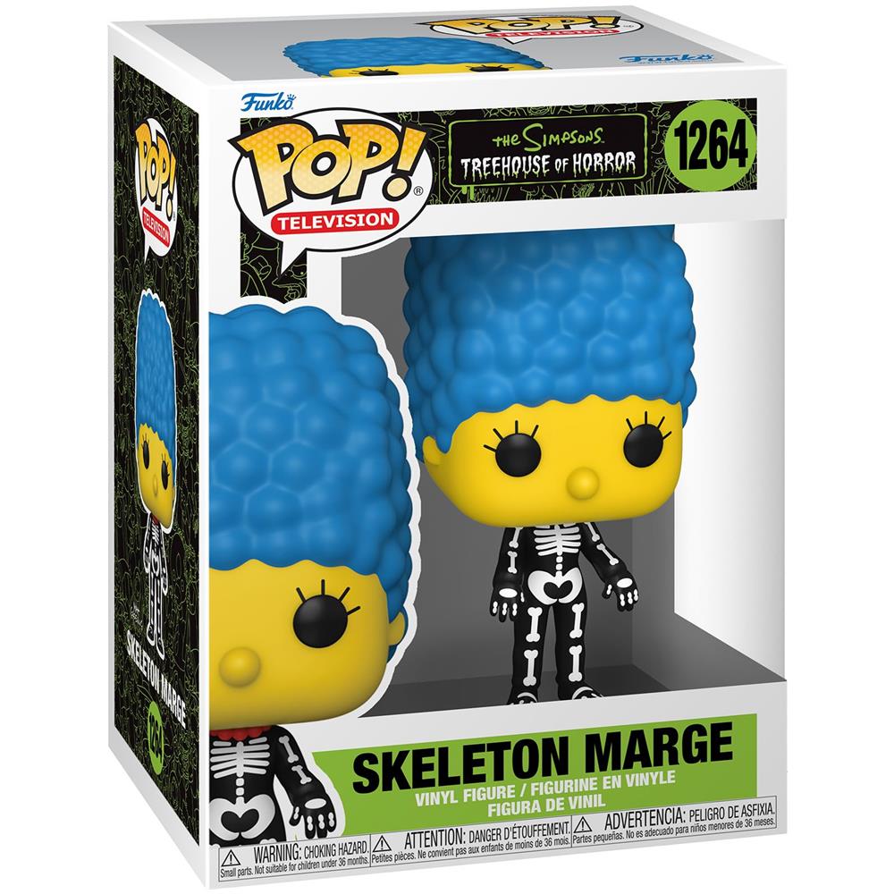 The Simpsons Pop! Animation Vinyl Figure Skeleton Marge 9 Cm - Foto 3