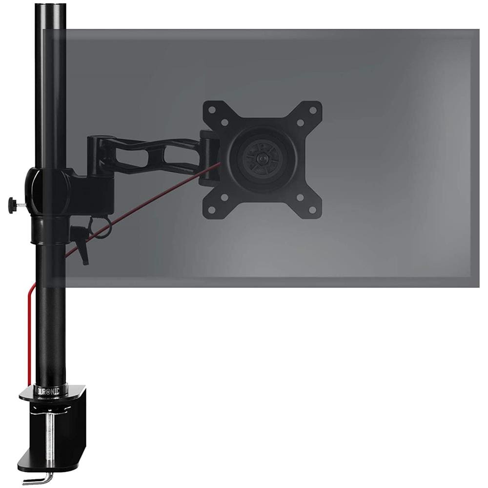 Dm351x2 Supporto Monitor Da Scrivania Con Morsetto - Braccio Monitor Da Tavolo In Alluminio - Altezza Regolabile E Orientabile - Compatibilità Universale Con Schermi Tv Monitor Con Vesa 100*100 - 1 Braccio Estensore - Foto 1